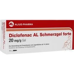 DICLOFENAC AL FORTE 20MG/G